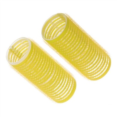 Dewal Beauty Бигуди-липучки DBL-32, 32 мм, желтый, 10 шт. 3896