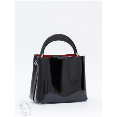 Сумка женская кожаная 2306-2Y black Polina&Eiterou