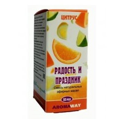Композиция эфирных масел (цитрусов) Радость и праздник!