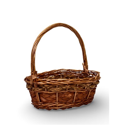 Набор корзин 3 шт Ротанг 31х26х12 26х22х11 23х18х9 см ручка h=25/23/21 см