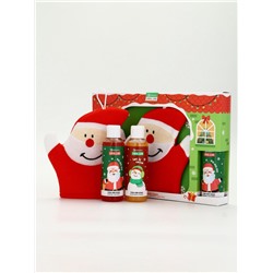 Подарочный набор новогодний «Дед Мороз», гель для душа 2 шт х 150 мл, мочалка, URAL LAB