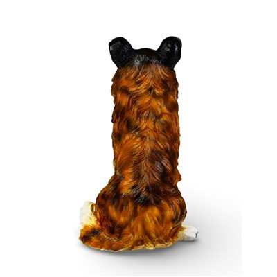 Садовая фигура из гипса «Собака-Колли», 34.8×34×54 см