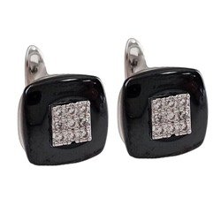 Серьги с керамикой