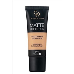 Крем тональный для лица GR Matte Perfection Full Coverage Foundation - 006 Холодный КОСМЕТИКА ИЗ ТУРЦИИ, 1097184