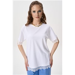 Футболка Бэль (белый)