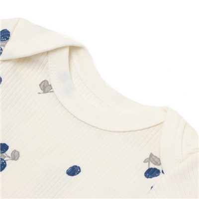 Боди Крошка Я Blueberry, рост 68-74 см, молочное