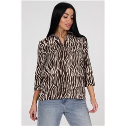 24794 блуза (Коричневый)