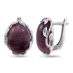 Серьги, флюорит, СПН4134