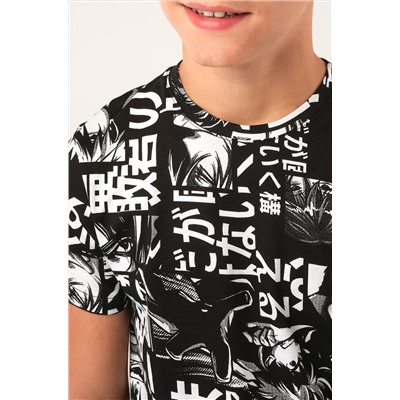 Хлопковый костюм для мальчика Happyfox