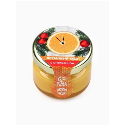 Мёд кремовый «Новогодние часики», с апельсином, 30 г