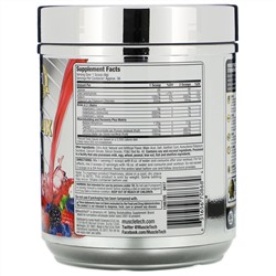 Muscletech, MyoBuild 4X Amino-BCAA, со вкусом фруктового пунша, 332 г (11,71 фунта)