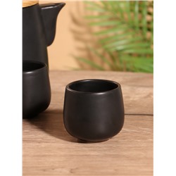 Набор для чаепития «Загадка», чайник, 2 стакана, керамика