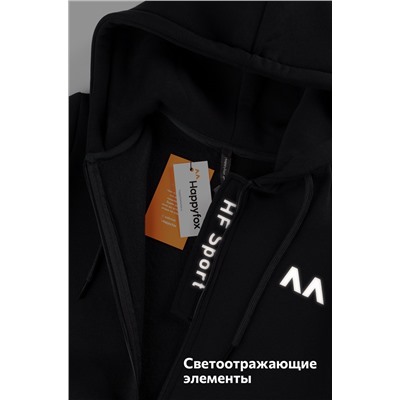 Теплый детский костюм из футера трехнитки с начесом Happyfox