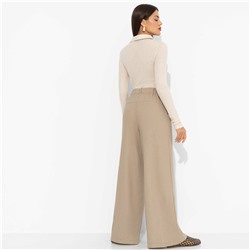 Брюки‑палаццо, Легкость льна