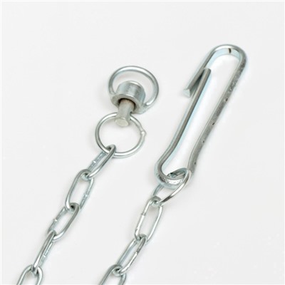 Цепь для привязи собак, 5 м, калибр 3×21 мм, белая