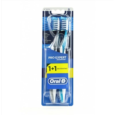 Щетка Зубная Oral-B Pro Expert Экстра Чистка (Exeed)(1+1шт)