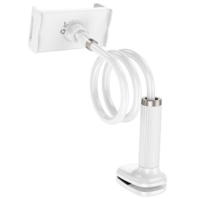 Держатель настольный Hoco HD10 Bamboo lazy stand (white) (236209)