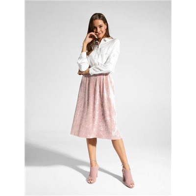 Блузы CONTE LBL 1036 Однотонная рубашка из вискозы