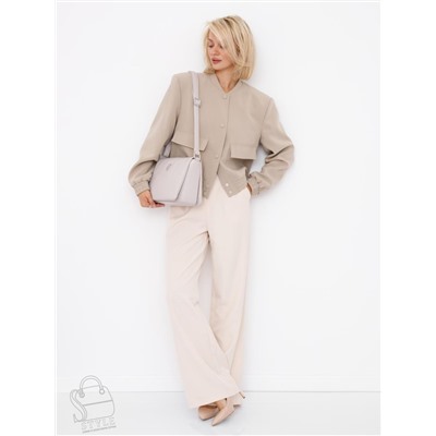 Сумка женская  1366-60 l.gray Polina&Eiterou