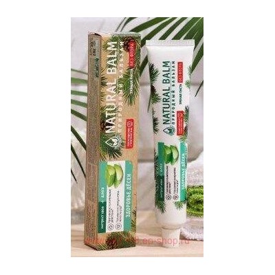 Природный бальзам Зубная паста Алоэ Здоровье десен Natural Balm 85 гр