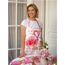 Фартук Этель «Pink flamingo» 60×65 см, 100% хлопок, саржа 190 г/м²