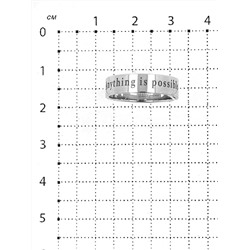 Кольцо из родированного серебра - Anything is possible (всё возможно) 925 пробы 410-15-15-9р