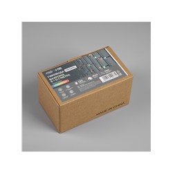 Гирлянда «Бахрома» 6×0.7 м, IP44, УМС, тёмная нить, 120 LED, свечение мульти, 220 В