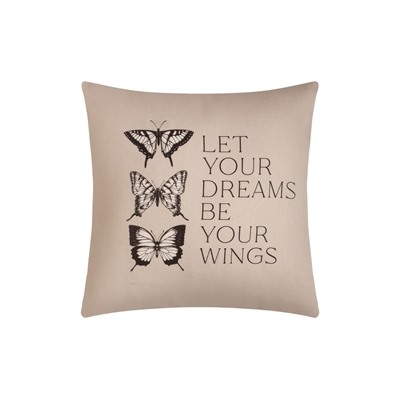 Наволочка декоративная «Этель» Butterfly dance (вид 1), 40×40 см, хлопок 100%