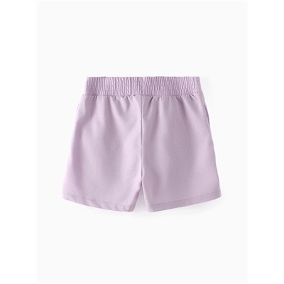 Шорты для девочки MINAKU, сиреневые, рост 128 см