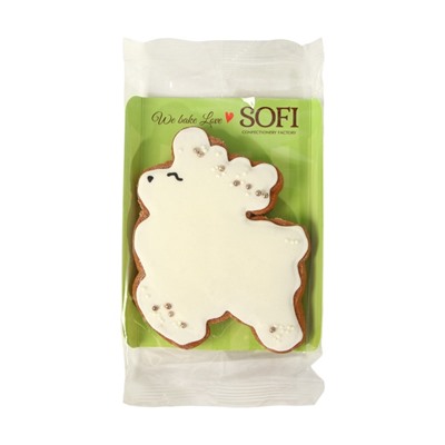 Печенье имбирное новогоднее «Рождественское», 60 г