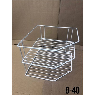 Подставка для посуды 3-х уровневая 25*25*20см
