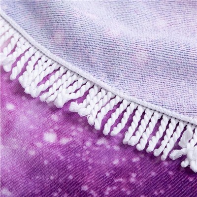 Полотенце пляжное Этель «Космос», d=150 см