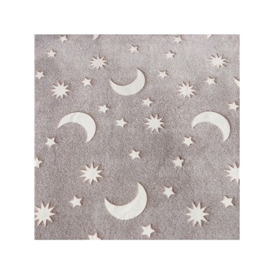 Плед с рукавами светящийся в темноте «Этель. Луна», 150×200 см