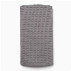 Полотенце вафельное LoveLife Waffle gray, 100×150 см, хлопок 100%, серое