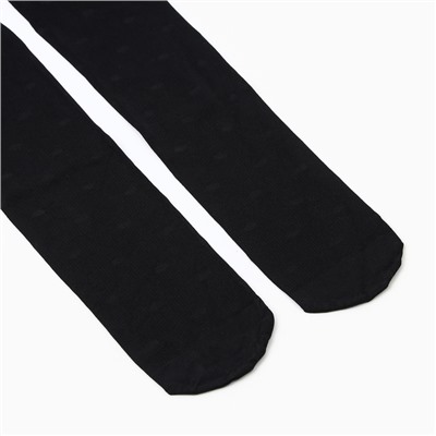 Колготки для девочек ЭРА 40 Den, цвет черный, размер 6-8 лет