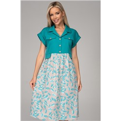 Платье Валери (бирюза)