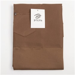 Фартук Этель «Стиль», цвет коричневый, 70×80 см, 80% п/э, 20% хлопок