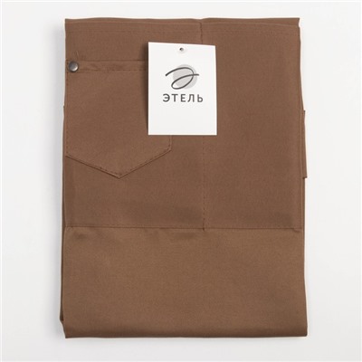 Фартук Этель «Стиль», цвет коричневый, 70×80 см, 80% п/э, 20% хлопок