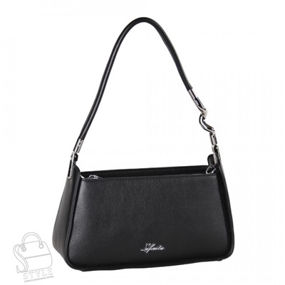 Сумка женская кожаная  98297 black Velina Fabbiano-Safenta