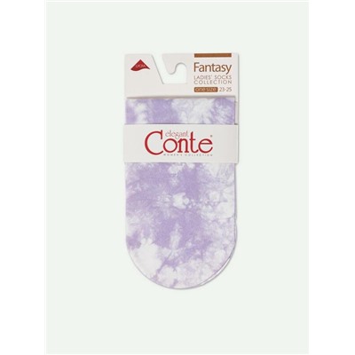 Носки женские CONTE FANTASY Плотные носки с рисунком «Purple mood»