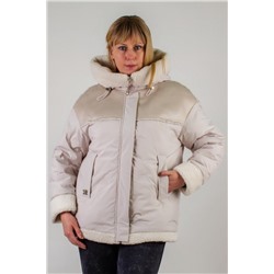 Куртка с верблюжьей шерстью арт.313 (Бежевый)