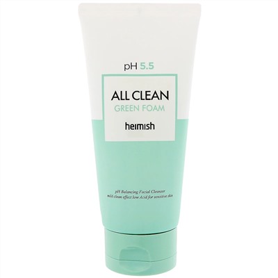 Heimish, Зеленая пена для очистки всего, очищающее средство, 150 г