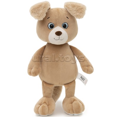 Собака Майк, 25 см, кофейный