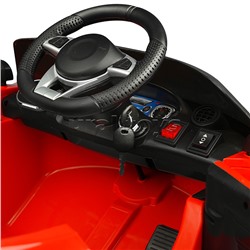 Электромобиль "Скоростной заезд" на аккумуляторе, с р/у управлением, в коробке (красный)