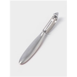 Овощечистка вертикальная Доляна Redline, 2.2×1.7×16.7, нержавеющая сталь, красная