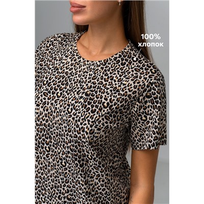 Женская футболка из хлопка Happyfox