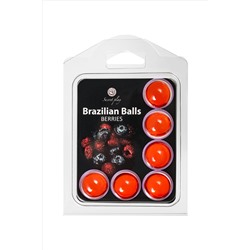Набор из 6 шариков с массажным маслом Brazilian Balls с ароматом ягод