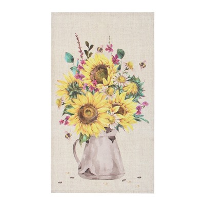 Набор полотенец Этель «Букеты» 45×70 см - 3 шт., репс 167 г/м², хлопок