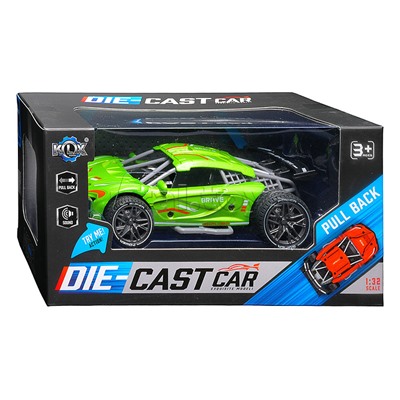 Машина "Гоночная 2" (свет,звук) в коробке