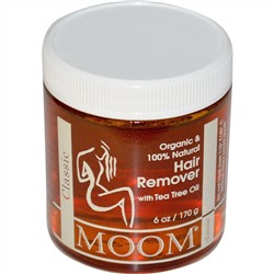 Moom, Средство для удаления волос, с маслом чайного дерева, Classic, 6 унций (170 г)